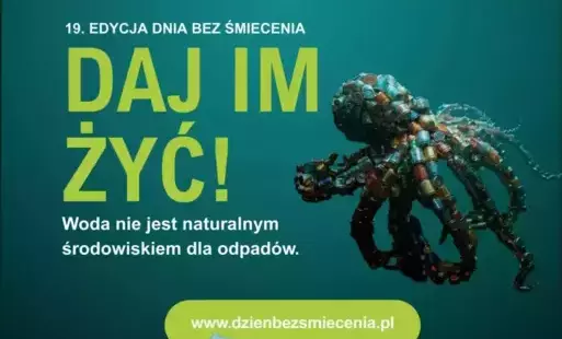 Zdjęcie do #DajImŻyć! &ndash; pod tym hasłem startuje 19. edycja kampanii #DzieńBezŚmiecenia 2025