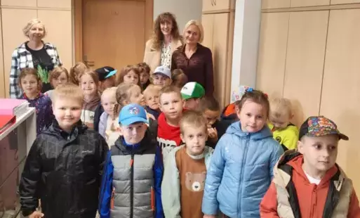 Zdjęcie do Przedszkole Nr 1 Płońsk z miłą wizytą w Urzędzie Miejskim