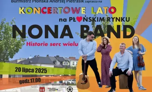 Zdjęcie do Muzyczne lato na płońskim rynku
