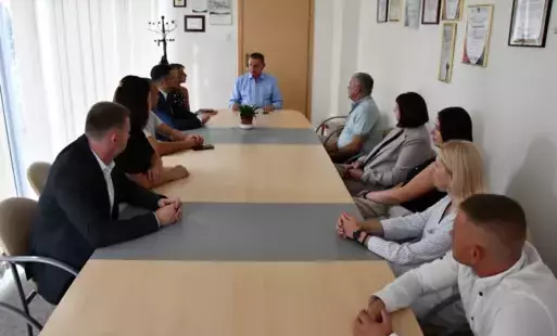 Zdjęcie do Delegacja z Horinczowa w Płońsku