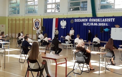 Zdjęcie do Egzamin &oacute;smoklasisty w SP 3 