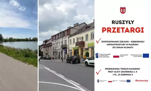 Zdjęcie do Gmina Miasto Płońsk ogłasza przetargi na realizację zadań