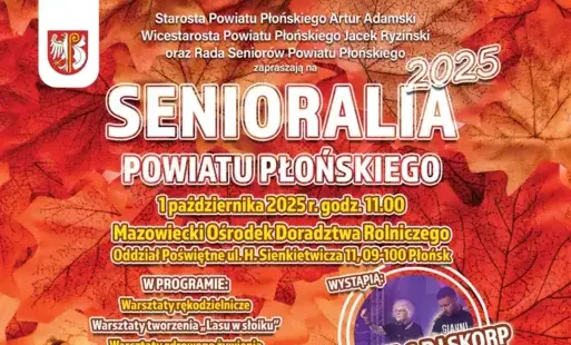 Zdjęcie do Senioralia Powiatu Płońskiego 2025