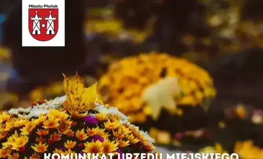 Zdjęcie do Komunikat Urzędu Miejskiego w Płońsku w sprawie 1-2 listopada