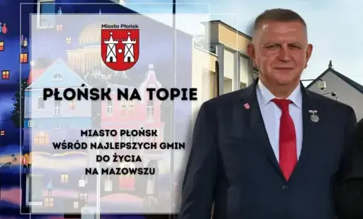 Zdjęcie do Miasto Płońsk 10. na Mazowszu gminą najlepszą do życia&nbsp;