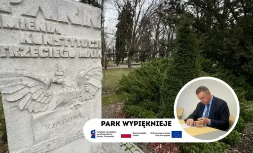 Zdjęcie do Park wypięknieje