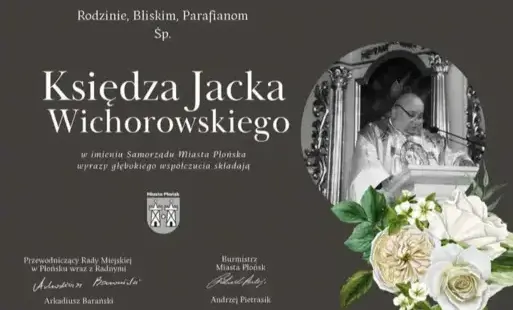 Zdjęcie do Odszedł Ksiądz Jacek Wichorowski