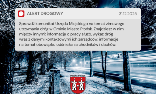 Zdjęcie do Komunikat - zimowe utrzymanie dr&oacute;g