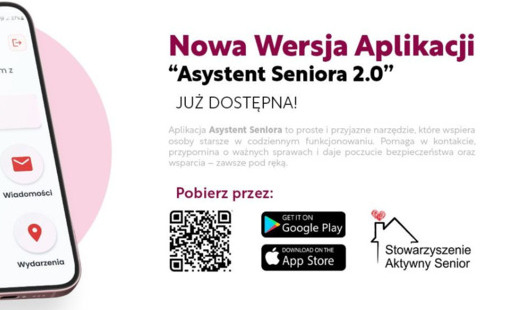 Zdjęcie do Nowa wersja aplikacji &bdquo;Asystent Seniora 2.0&rdquo; 
