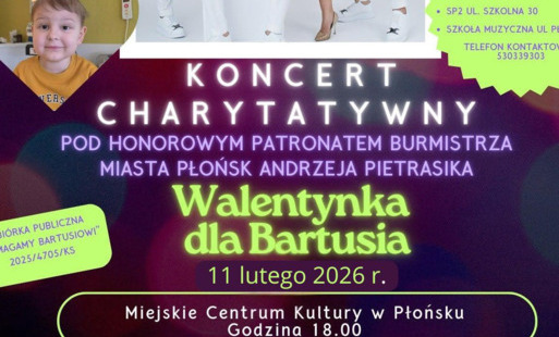 Zdjęcie do W lutym okaż serce Bartusiowi