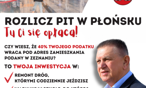 Zdjęcie do Rozlicz PIT w Płońsku