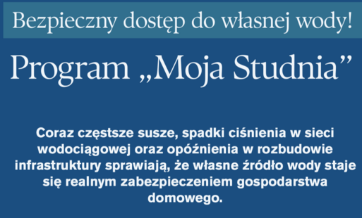 Zdjęcie do Gminny program &ndash; Moja Studnia