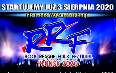 Zdjęcie do Rock Reggae Folk Festiwal Płońsk 2020 