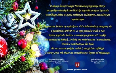 Zdjęcie do Życzenia z okazji Świąt Bożego Narodzenia