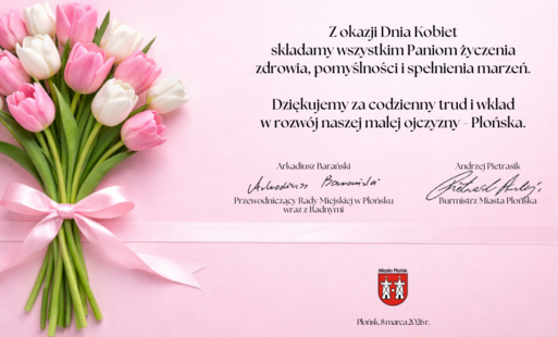 Zdjęcie do Płońszczankom z okazji Dnia Kobiet