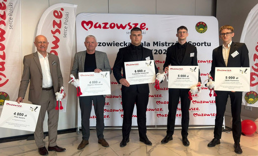Zdjęcie do Płońscy sportowcy wyr&oacute;żnieni na Mazowieckiej Gali Sportu Młodzieżowego 2026