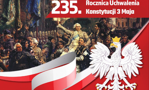 Zdjęcie do Zaproszenie na 235. Rocznicę Uchwalenia Konstytucji 3 Maja