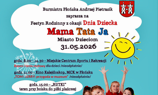 Zdjęcie do Świętujemy Dzień Dziecka w Płońsku