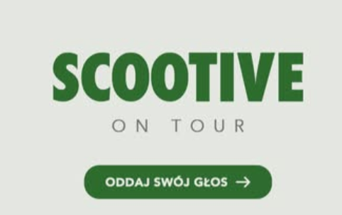Zdjęcie do SCOOTIVE ON TOUR 2026! Głosowanie wystartowało