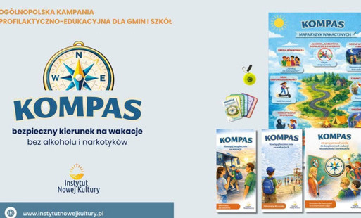 Zdjęcie do KOMPAS bezpieczny kierunek na wakacje bez alkoholu i narkotyk&oacute;w