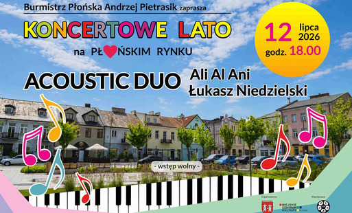 Zdjęcie do Koncertowe Lato na Płońskim Rynku