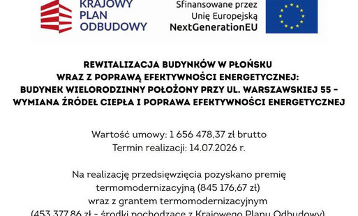 Zdjęcie do Warszawska 55 zmienia się z tygodnia na tydzień