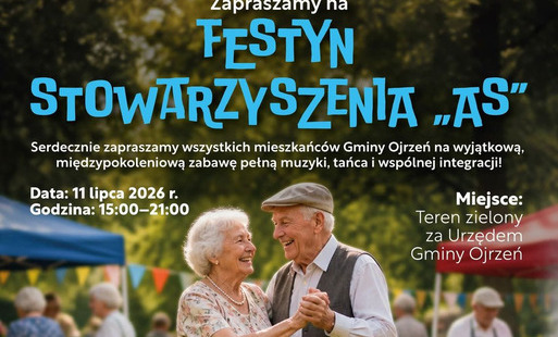 Zdjęcie do Festyn Stowarzyszenia Aktywny Senior już 11 lipca w Ojrzeniu