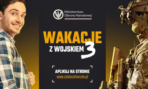 Zdjęcie do W sierpniu ruszy turnus programu "Wakacje z Wojskiem 3"