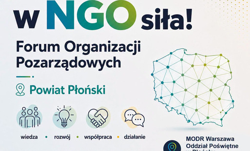 Zdjęcie do Forum Organizacji Pozarządowych &bdquo;w NGO siła!&rdquo;