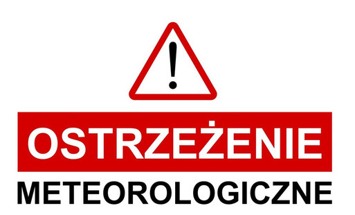 Zdjęcie do Ostrzeżenie- burze