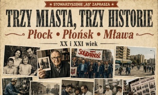 Zdjęcie do Trzy miasta, trzy historie", czyli wracamy do miejsc, ludzi i wspomnień, kt&oacute;re tworzyły nasze miasta