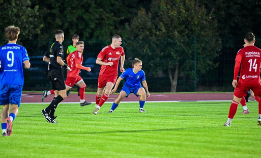 Zdjęcie do Historyczna inauguracja nowego stadionu w Płońsku! PAF Płońsk zwycięża przy pełnych trybunach &nbsp;