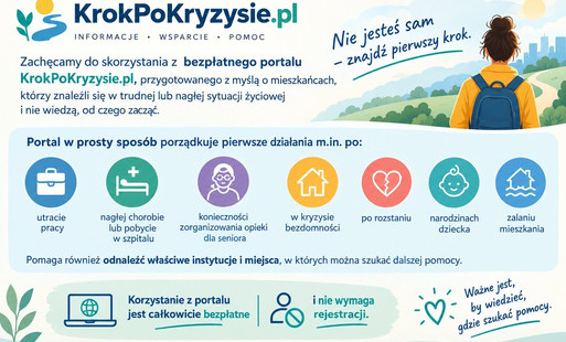 Zdjęcie do Bezpłatny portal KrokPoKryzysie.pl