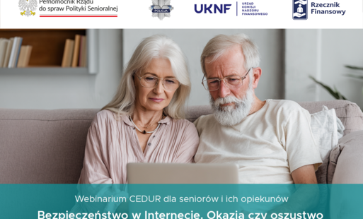 Zdjęcie do Webinarium &bdquo;Bezpieczeństwo w Internecie. Okazja czy oszustwo &ndash; sprawdź zanim podejmiesz decyzję inwestycyjną&rdquo; 