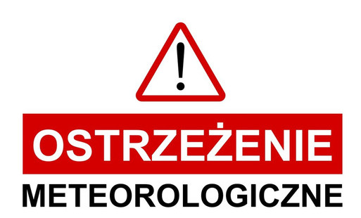 Zdjęcie do Ostrzeżenie meteorologiczne 