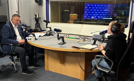Zdjęcie do Burmistrz Andrzej Pietrasik w Radiu dla Ciebie o Festiwalu Kultury Żydowskiej w Płońsku