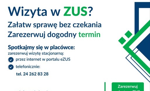 Zdjęcie do Wizytę w ZUS można um&oacute;wić wcześniej i uniknąć kolejki