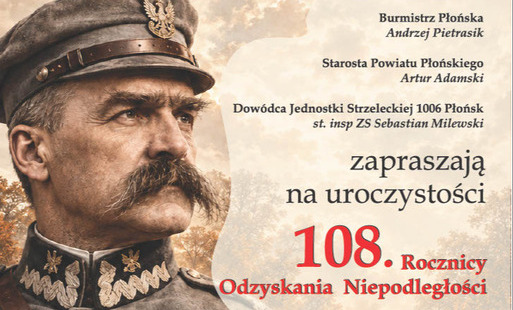 Zdjęcie do Zaproszenie na Obchody 108. Rocznicy Odzyskania Niepodległości