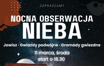 Zdjęcie do Kosmiczny wiecz&oacute;r w Płońsku